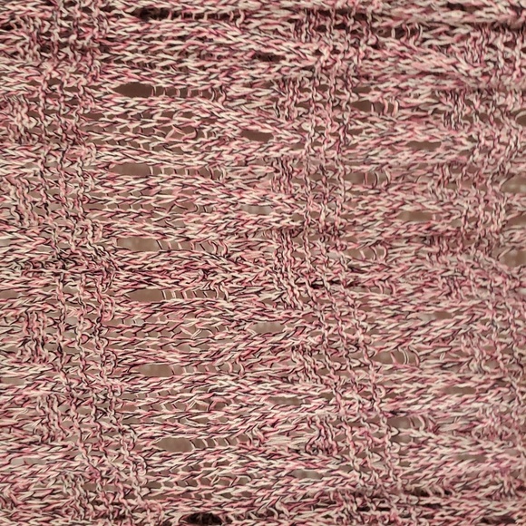 Aeropostal Pink Knit Long Cardigan Women's sz Xl - Picture 4 of 4